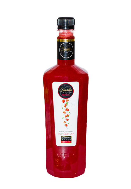 sirop artisanal sirotella affes fraise
