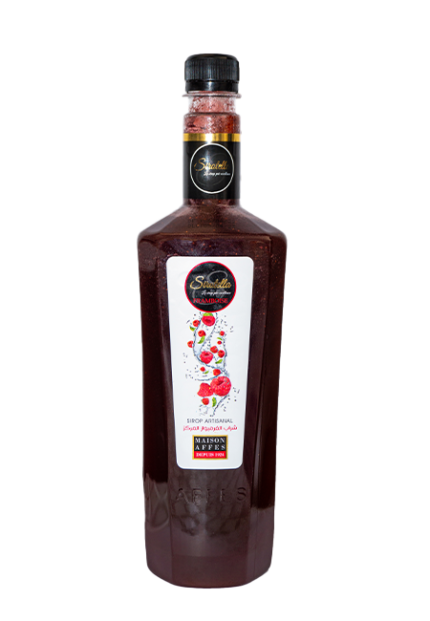 sirop artisanal sirotella affes framboise