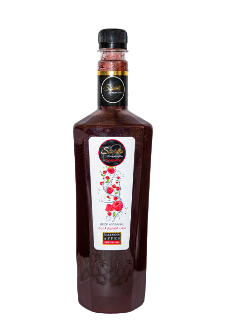 sirop artisanal sirotella affes framboise